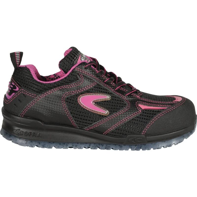 foto del prodotto cofra ss1ev38 scarpa antinfortunistica eva s1p nero fucsia 38