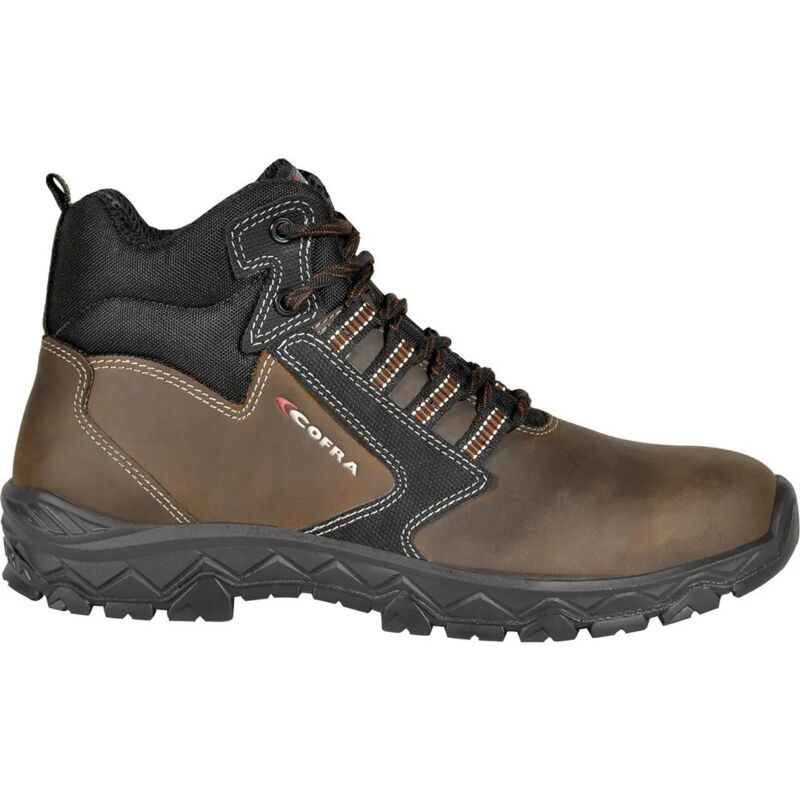 foto del prodotto cofra ss3step43 scarpa antinfortunistica stepping s3 marrone 43