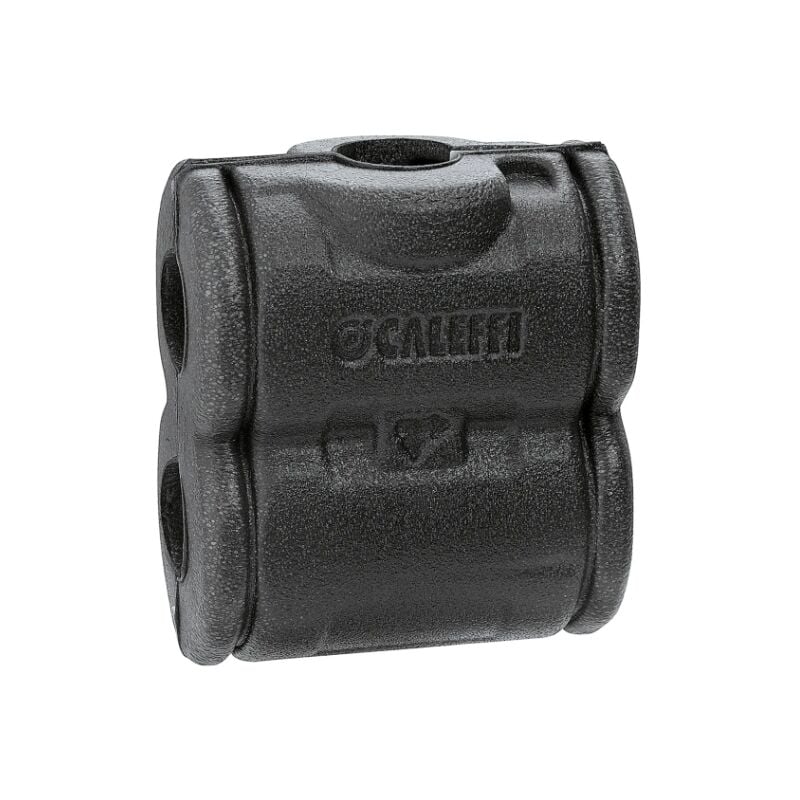 foto del prodotto coibentazione a guscio per valvole di zona a sfera motorizzate, 1/2'-3/4' caleffi 645901 nero