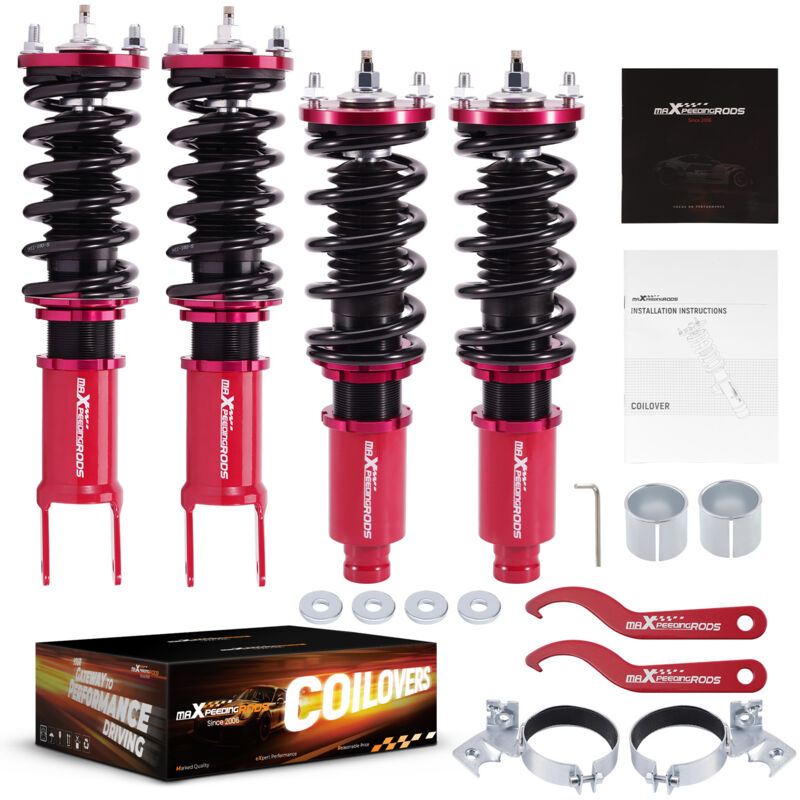 foto del prodotto coilover filettato ammortizzatori kit per honda civic ej eg eh ee ef integra