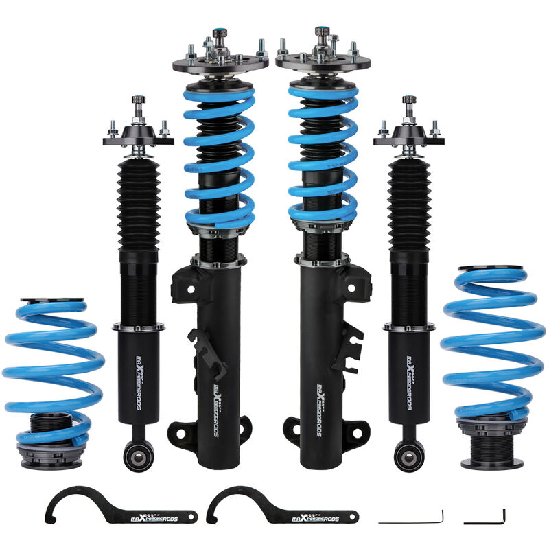 foto del prodotto coilover per bmw e36 sedan coupe touring cabriolet ammortizzatori maxpeedingrods