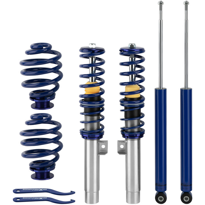 foto del prodotto coilovers regolabile altezza sospensioni ammortizzatori per bmw e46 coupe 99 06