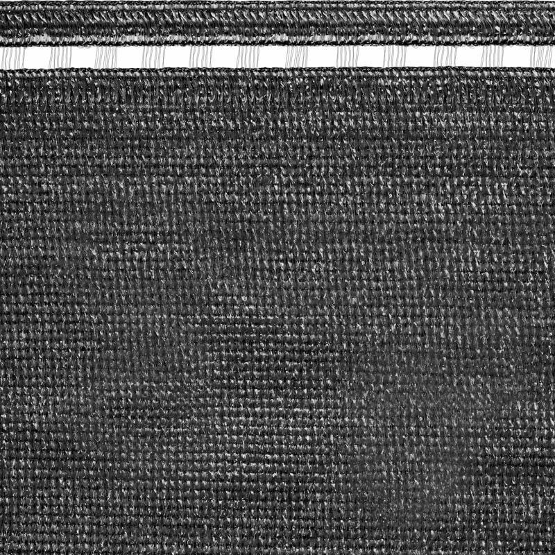 foto del prodotto coimbra dark 1,50x50 m grigio, rete tessuta ombreggiante frangivista a schermatura totale per giardini e recinzioni tenax