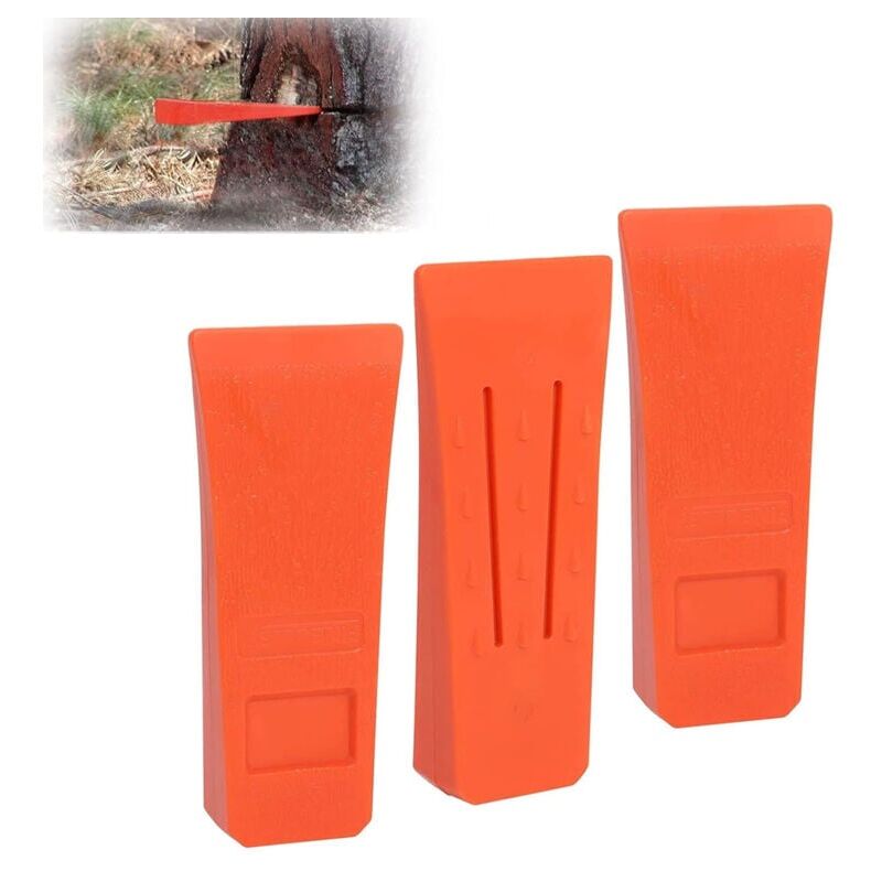 immagine 0 del prodotto coin d abattage pour tron onneuse 6 avec pointes pour un abattage s r, abs coins clateurs pour jardinage avec poche, robuste et durable, outil