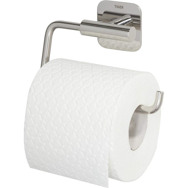foto del prodotto colar portarotolo, acciaio inox lucidato, con mensola tiger