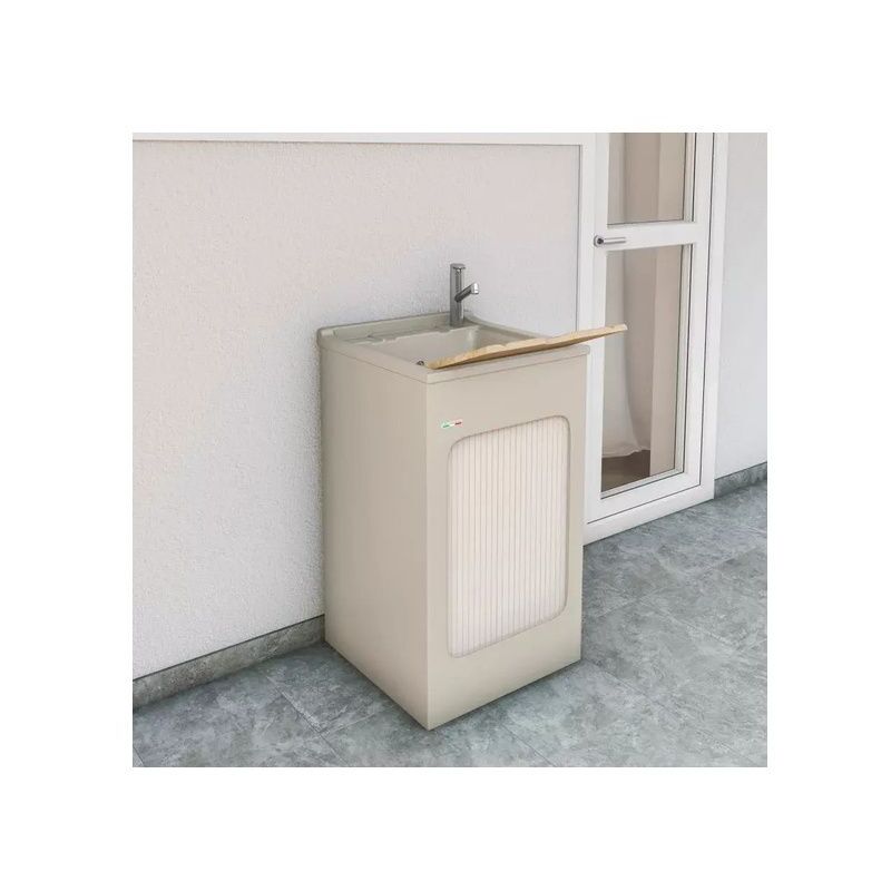 foto del prodotto colavene - lavapanni lavacril 50x50x87 avorio - 35140a