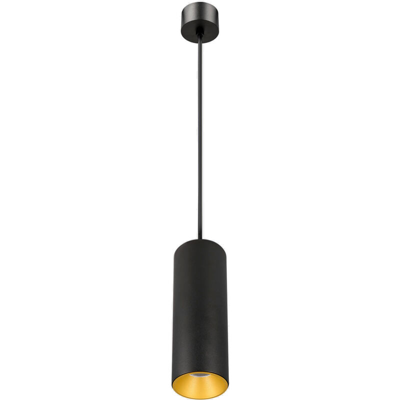 foto del prodotto colgante play deco pendant 8.6w blanco c lido 3000k cri 92 dali 2 negro oro iluminaci n colgante moderna