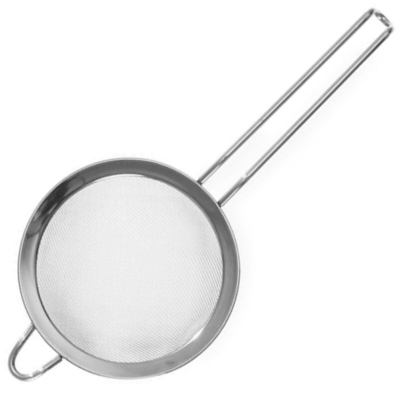 foto del prodotto colino da cucina in acciaio inox a maglia fine per grattugiare, diametro 150 mm hendi 638507