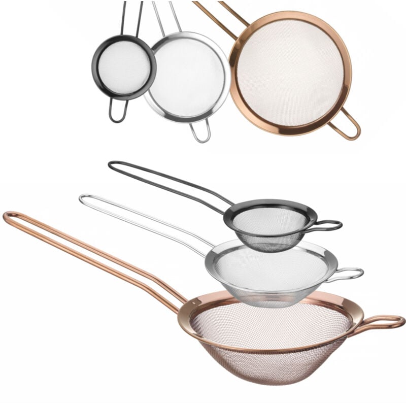 foto del prodotto colino da cucina universale - set da 3 pezzi.