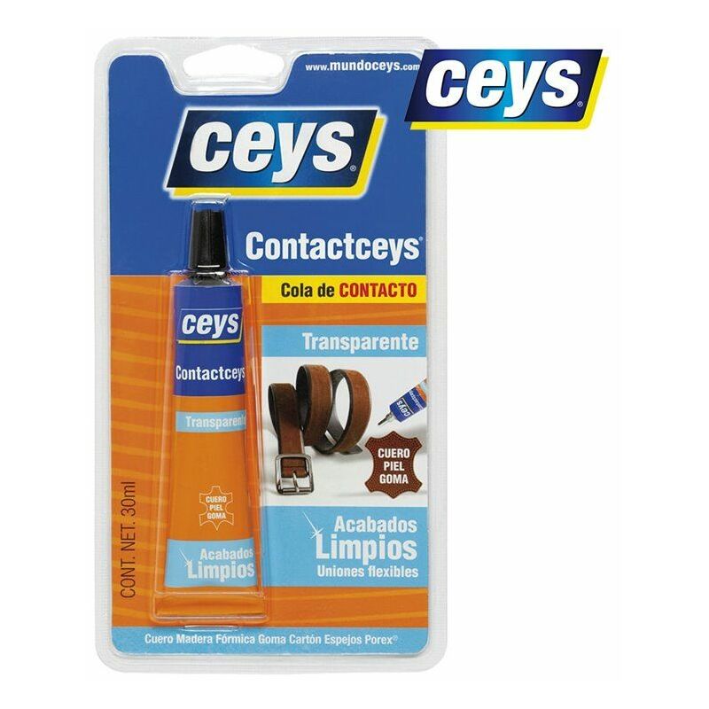 foto del prodotto colla a contatto contact ceys trasparente 30ml 503601