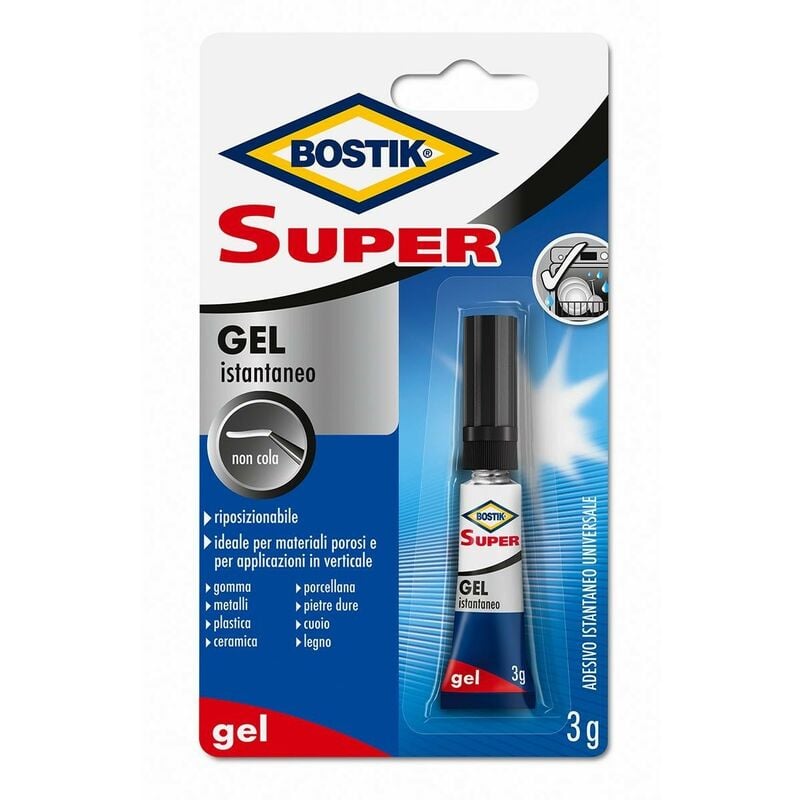 foto del prodotto colla bostik gel rapida istantanea universale gel 3g