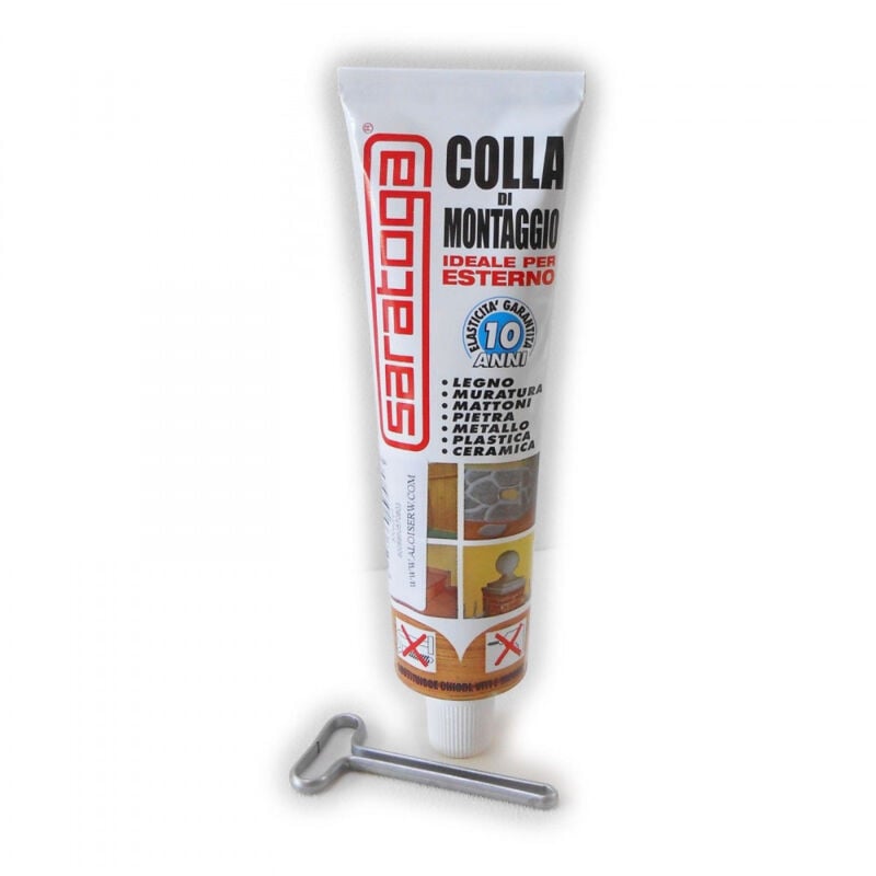 foto del prodotto colla di montaggio 125gr presa rapida per interno ed esterno verniciabile