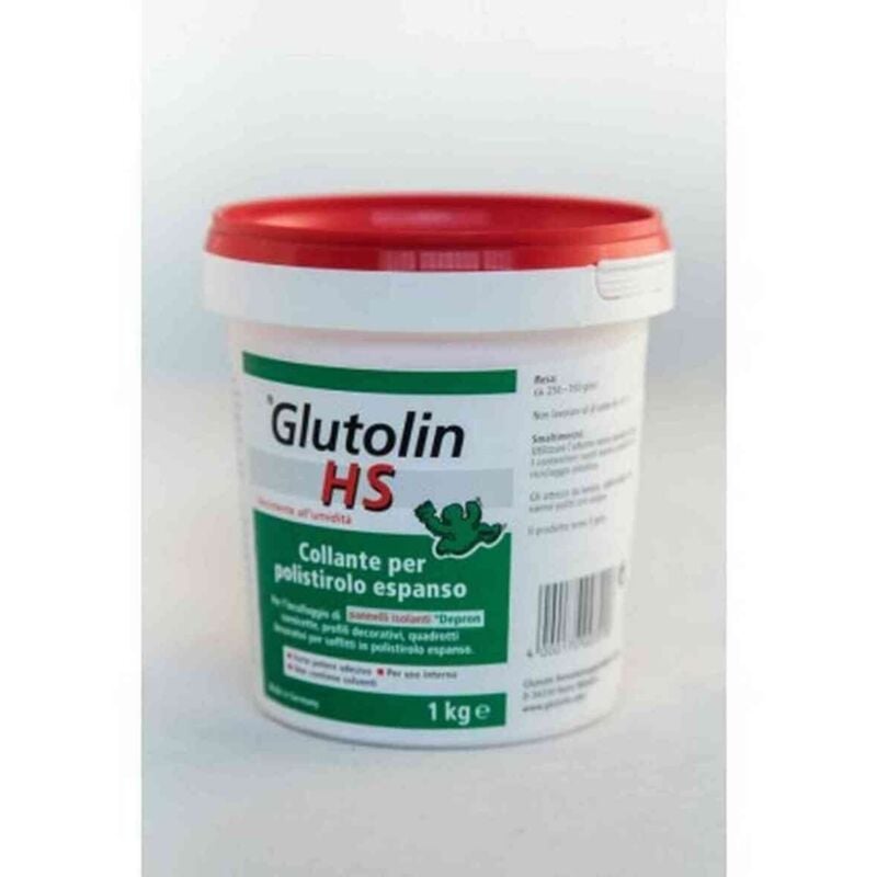 foto del prodotto colla glutolin hs 1 kg depron collante per pannelli polistirolo espanso isolanti