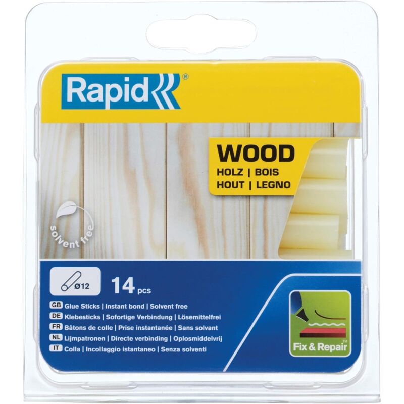 foto del prodotto colla in stick per legno e derivati 125 gr d.12 rapid