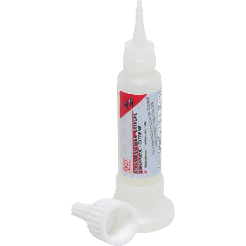 foto del prodotto colla istantanea media viscosit bottiglia con supporto 25 g