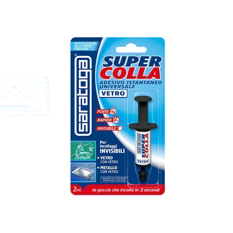foto del prodotto colla istantanea supercolla vetro 2ml
