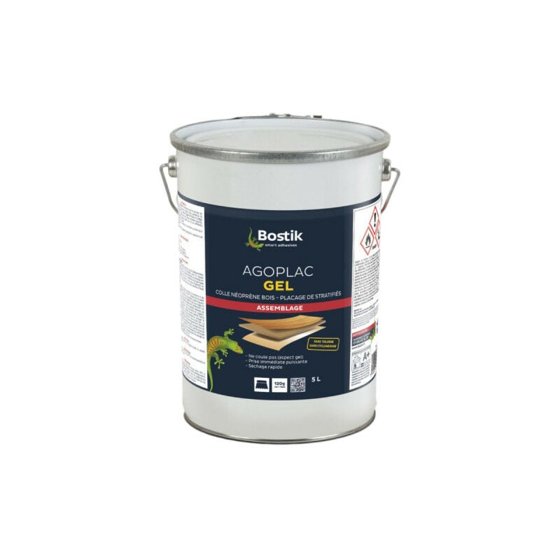 foto del prodotto colla neoprene bostik agoplac gel bidon 5l 30.604.788