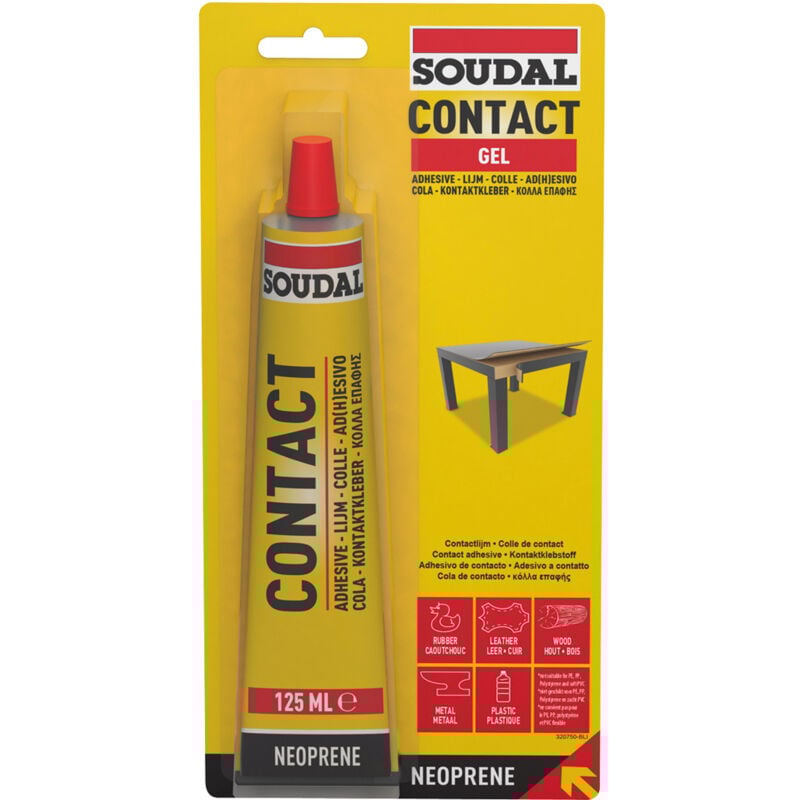 foto del prodotto colla neoprenica gel in tubetto 125 ml