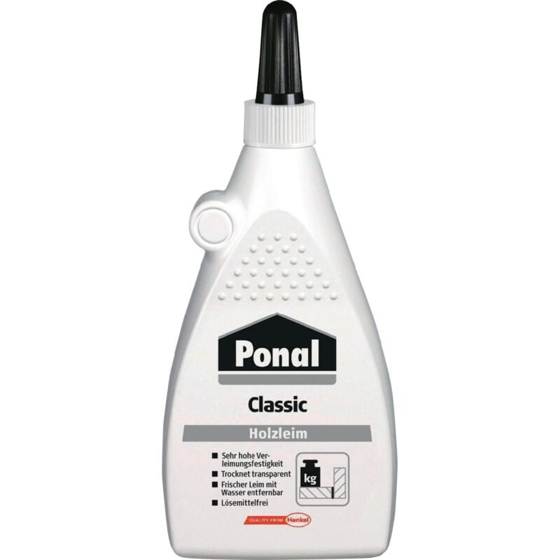 foto del prodotto colla per legno ponal classic, modello bottiglia di 225 g, tipo pn18