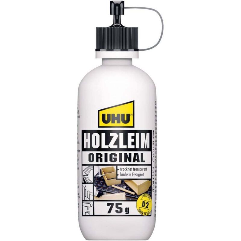 foto del prodotto colla per legno uhu original d2 48560 75 g
