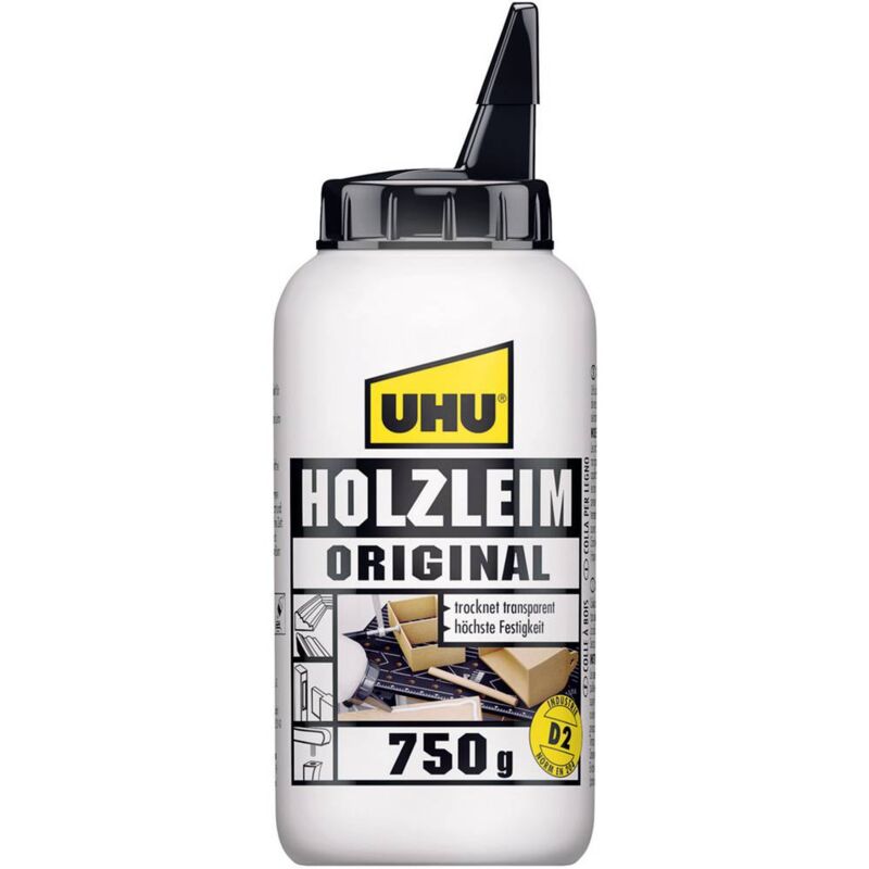 foto del prodotto colla per legno uhu original d2 48575 750 g