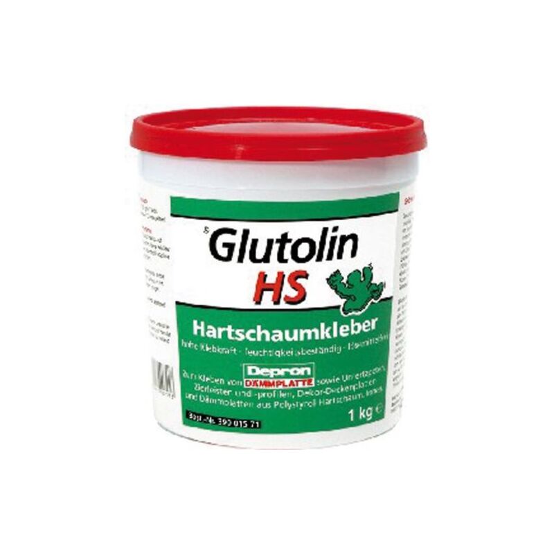 foto del prodotto colla per polistirolo glutolin hs per incollaggio pannelli depron kg. 1