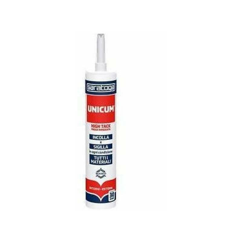 foto del prodotto colla sigillante unicum bianco gr.460 saratoga