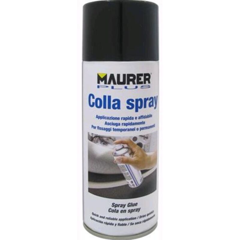 foto del prodotto colla spray removibile permanente maurer per stencil foto tessuto 400ml