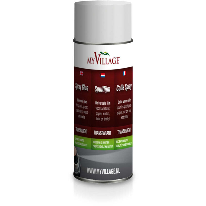 foto del prodotto colla spruzzo trasparente 150ml myv05 myvillage