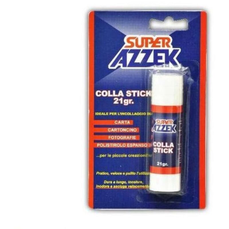 foto del prodotto colla stick 21gr super azzek 1 pz 00310006 