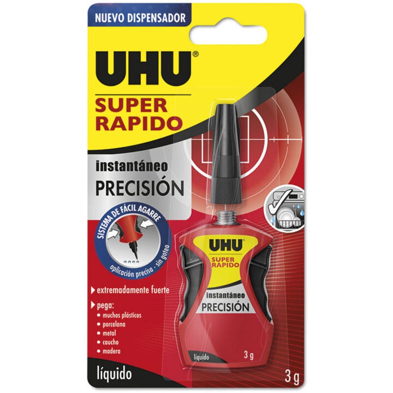 foto del prodotto colla super rapida uhu liquido 3g trasparente
