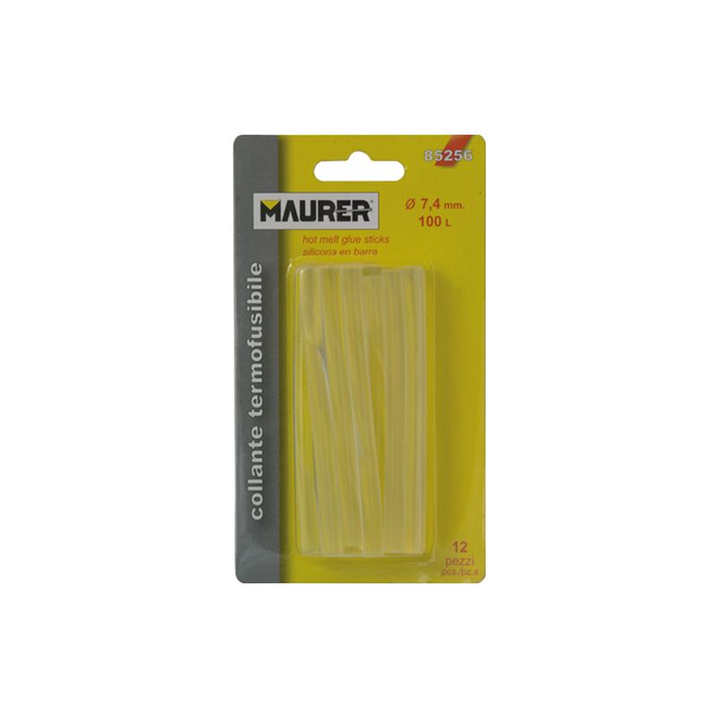 foto del prodotto colla termofusibile stick mini 7,4x100mm maurer 12pz.