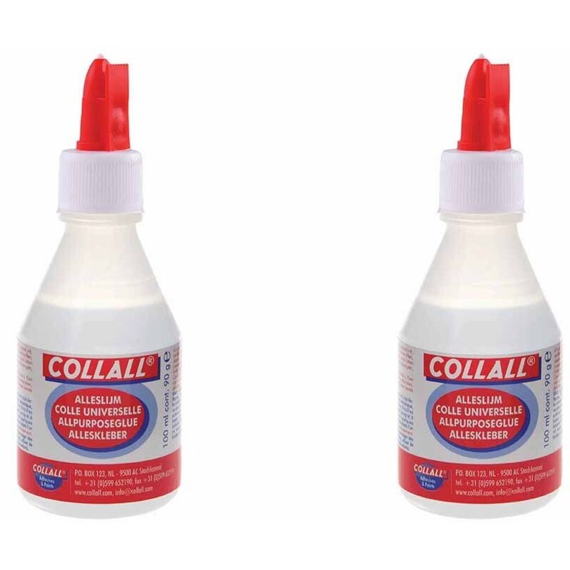 foto del prodotto colla universale trasparente 100 ml lotto di 2