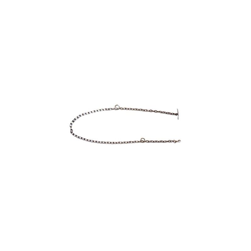 foto del prodotto collana halter catena 150 cm x 2,5 mm lucida