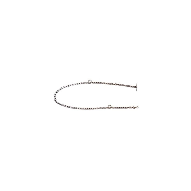 foto del prodotto collana halter catena 150 cm x 5 mm lucida