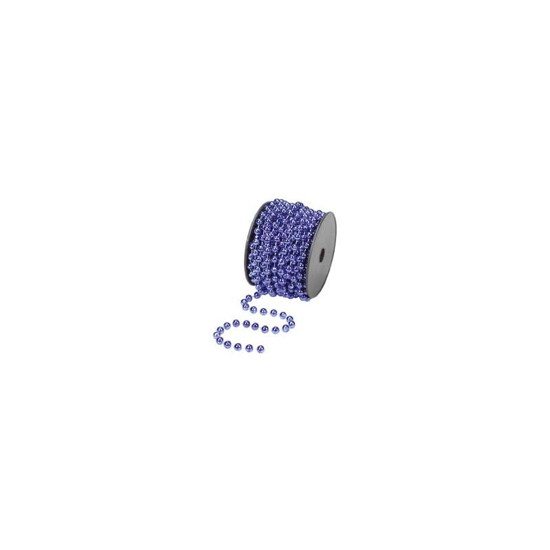 foto del prodotto collana in plastica in bobina colore blu
