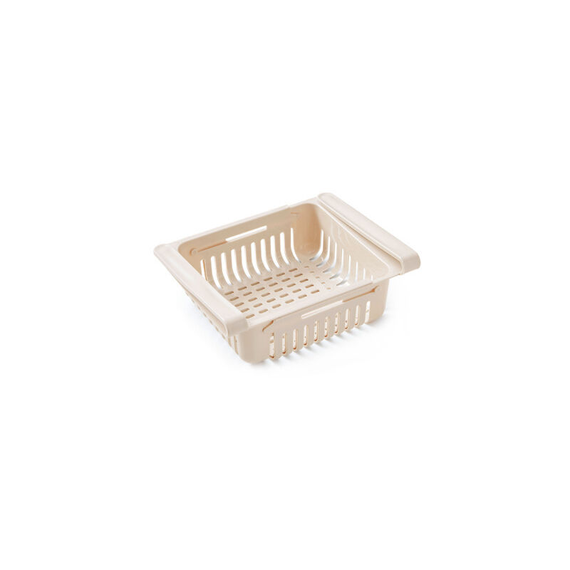 foto del prodotto collapsible fridge storage box with drawer organizer fridge storage box keep the fridge white 