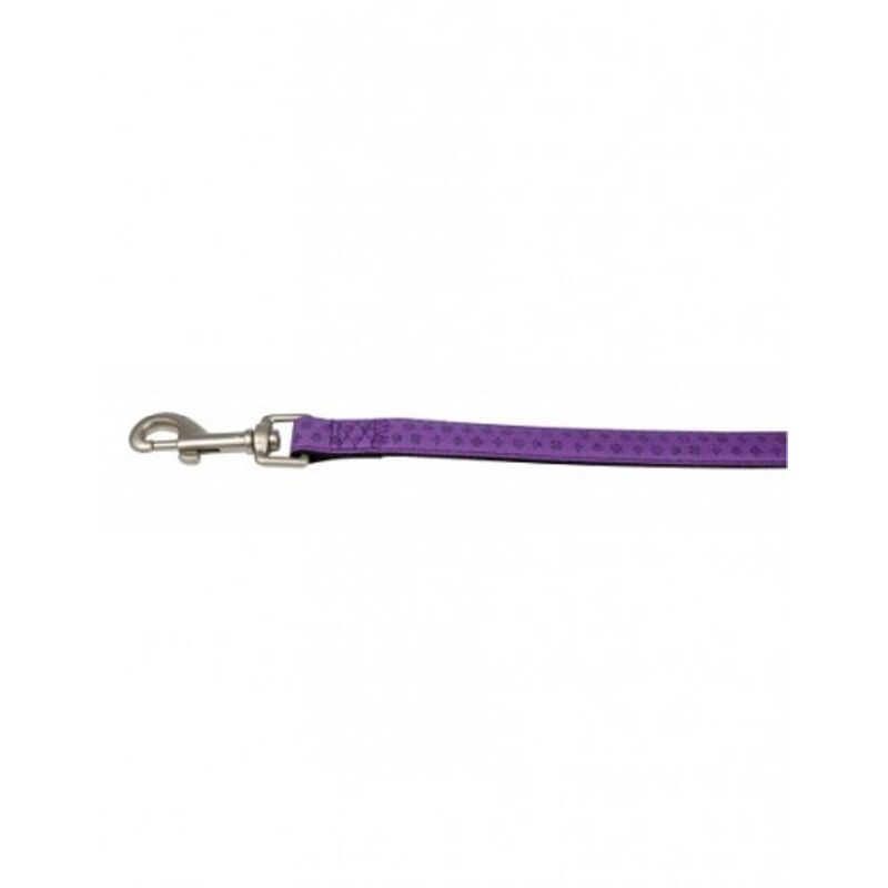 foto del prodotto collar lila in pelle mac 20mm x 35-50 cm