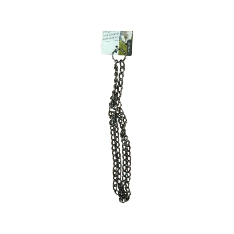 foto del prodotto collare 1 2 strangolo cromato cm55x2.5mm croci