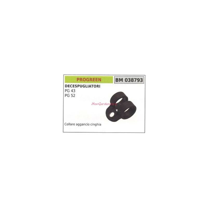 foto del prodotto collare aggancio cinghia progreen decespugliatore pg 43 52 038793