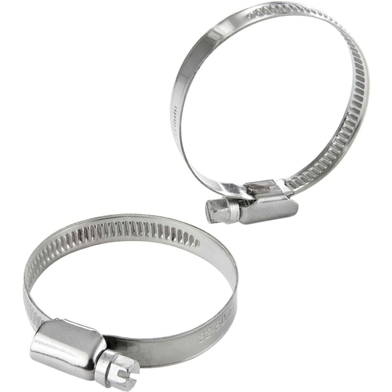 foto del prodotto collare di serraggio in acciaio inox 32 50mm 2pz