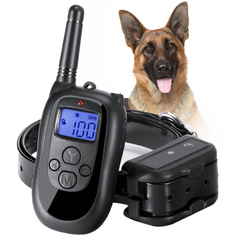 foto del prodotto collare elettrico per cani tutumi pj 098 black