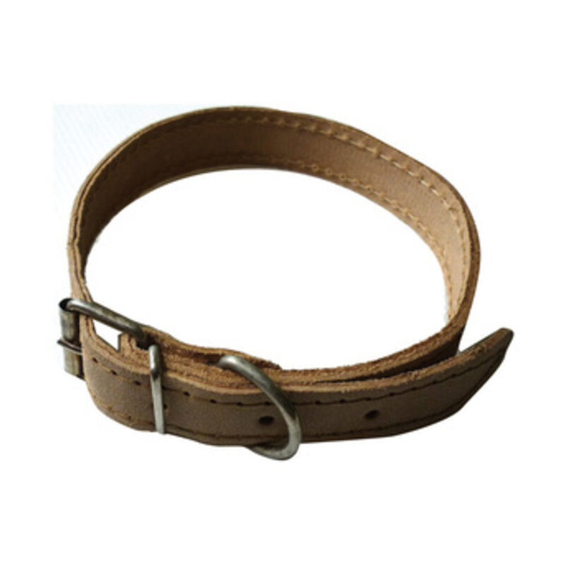 foto del prodotto collare eurocuoio colorato sfoderato mm. 25x510. prezzo per 1 pezzo.