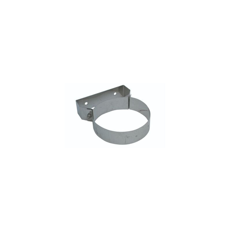 foto del prodotto collare fascetta fissaggio murale 15 cm acciaio inox aisi 316 spessore 0,50 mm per canne fumarie