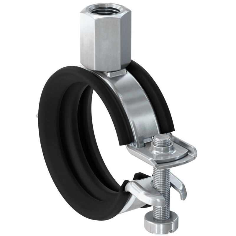 foto del prodotto collare fgrs universal m8 10 60-66 collare con guarnizione anti-rumore in gomma e chiusura rapida con 1 vite 00562357