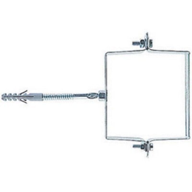 foto del prodotto collare fischer in acciaio zincati quadri scp q 80 x 80