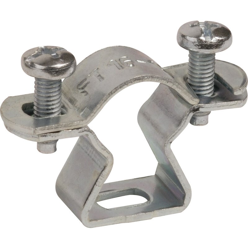 foto del prodotto collare fissatubo per tubi in metallo o tubi pvc diametro tubo (in mm) 16÷18 diametro tubo (in pollici) 3/8