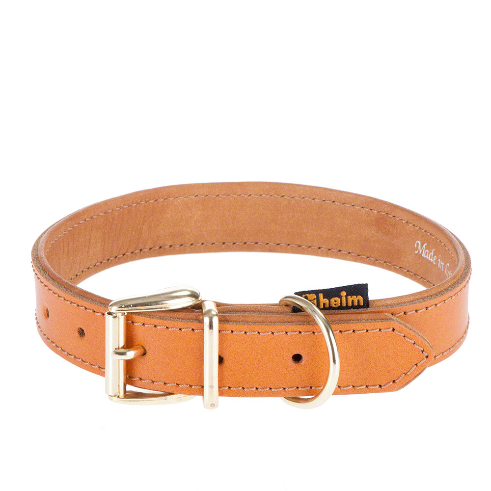 foto del prodotto collare heim buffalo cognac tg. 60 circonferenza 45 55 cm