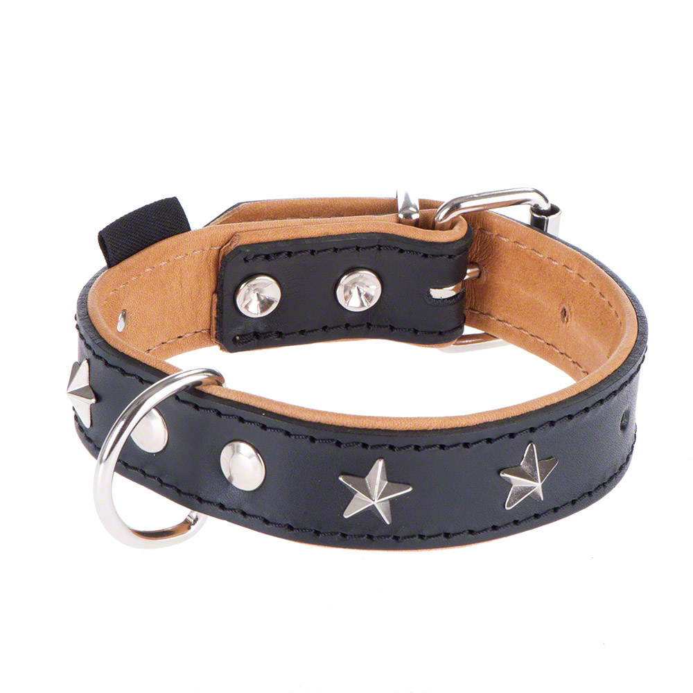 foto del prodotto collare heim stars, nero beige tg. 60 circonferenza 45 55 cm