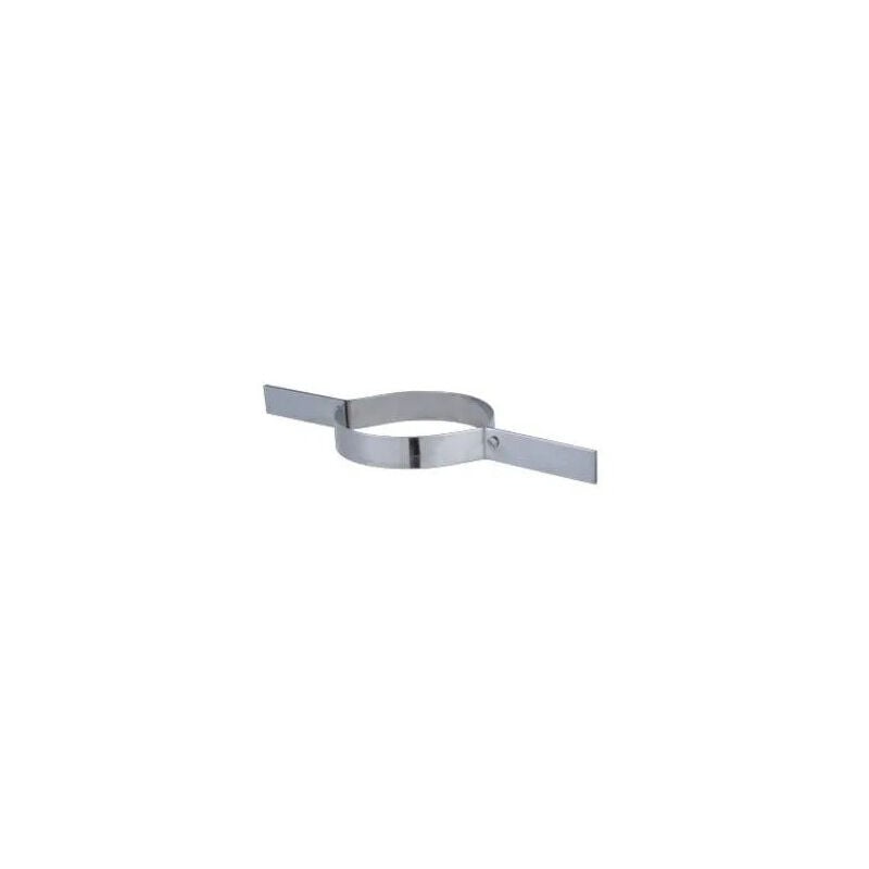 foto del prodotto collare in acciaio inox per tubi 125x131